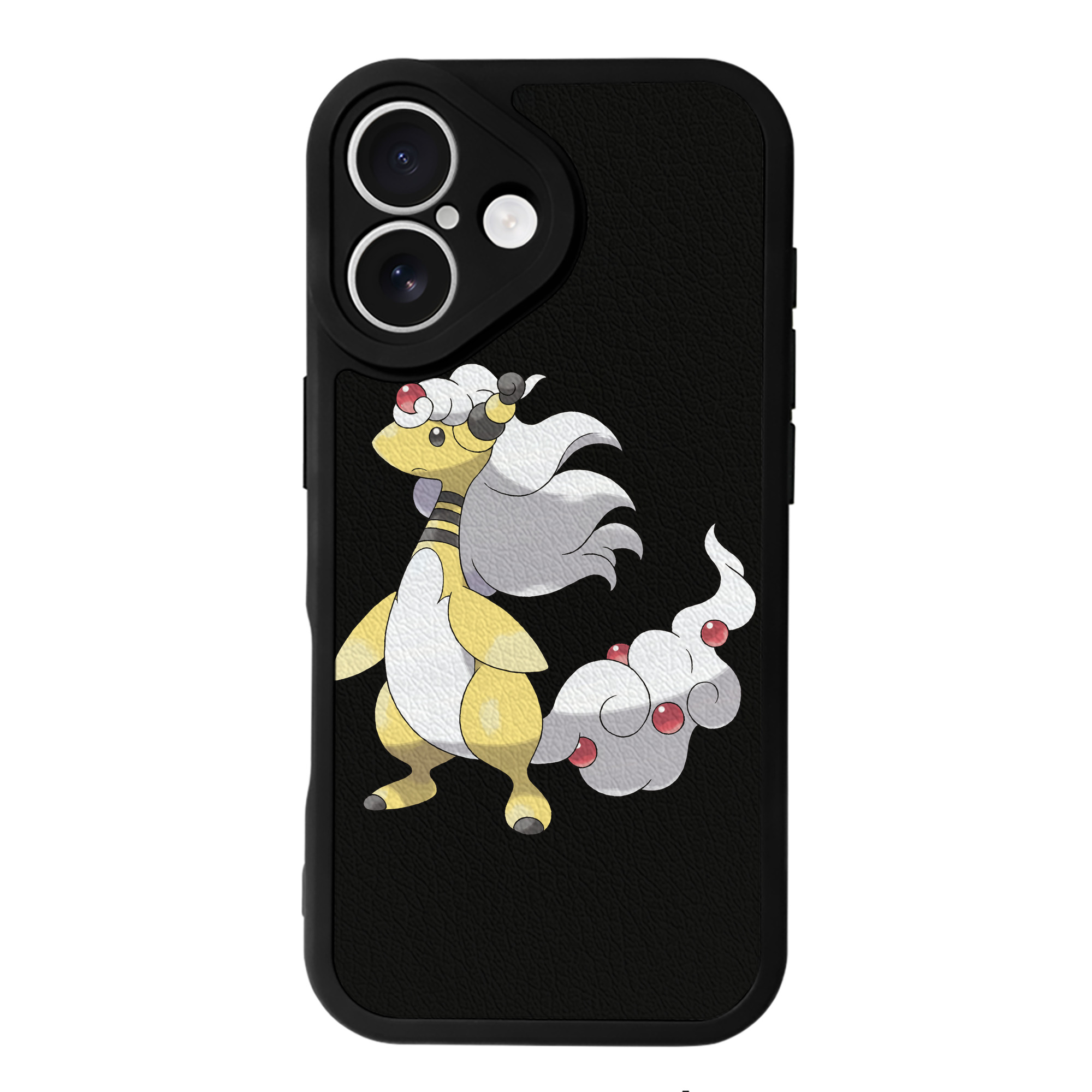 （画像用） ポケットモンスター Pokémon 【iPhone 16シリーズ対応】シリコンスマホケース（レザー調） 材質：シリコン